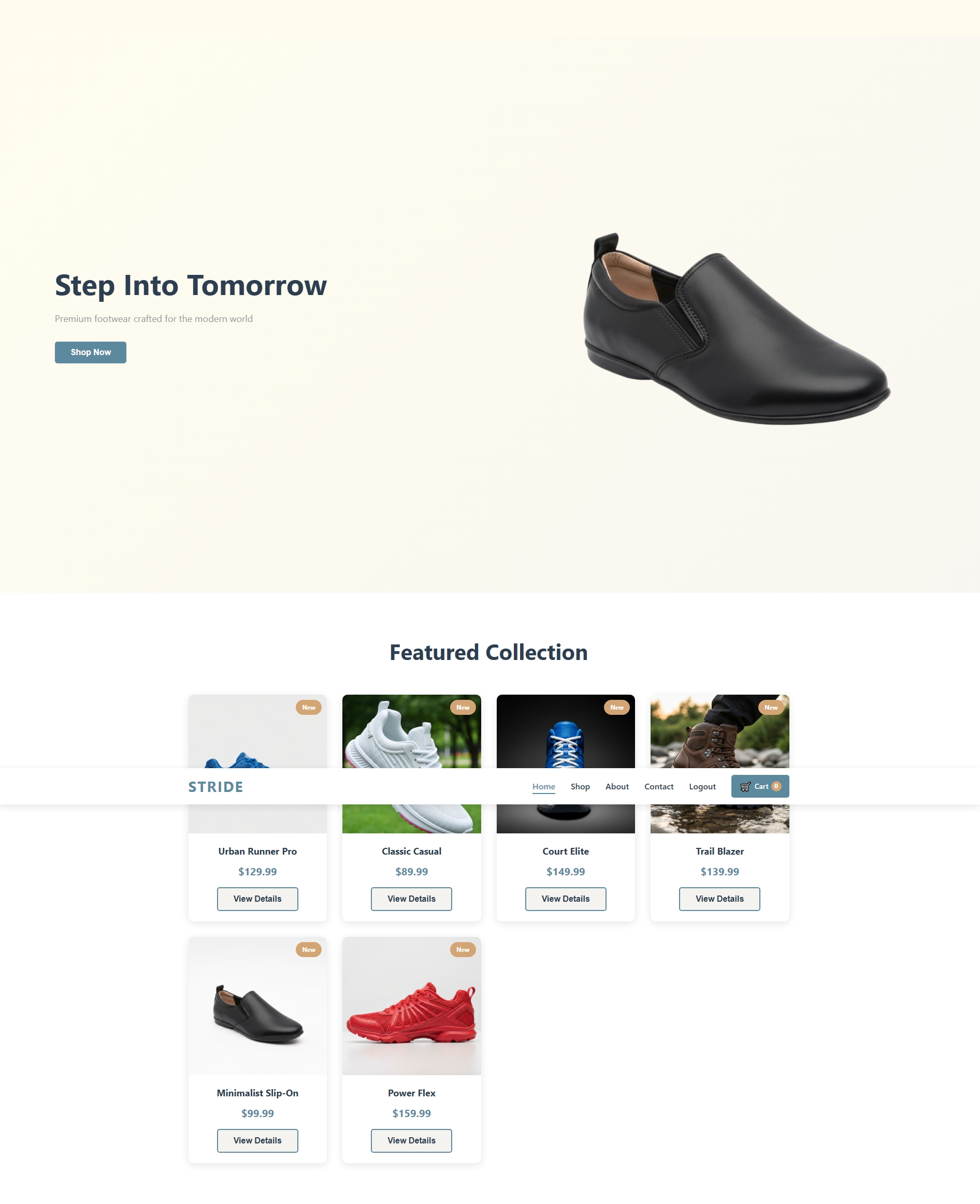 Image of a running shoe or e-commerce screen